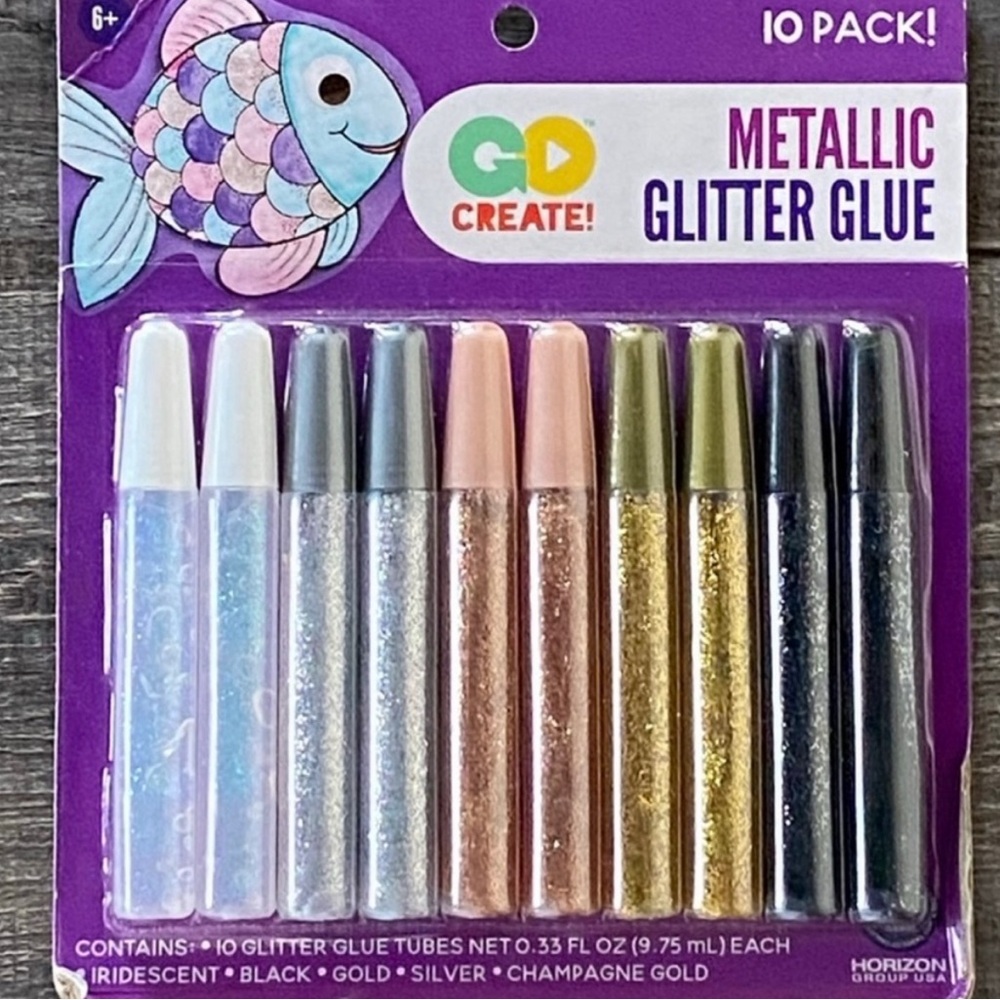💞 New 10-Pack Mystical Glitter Glue